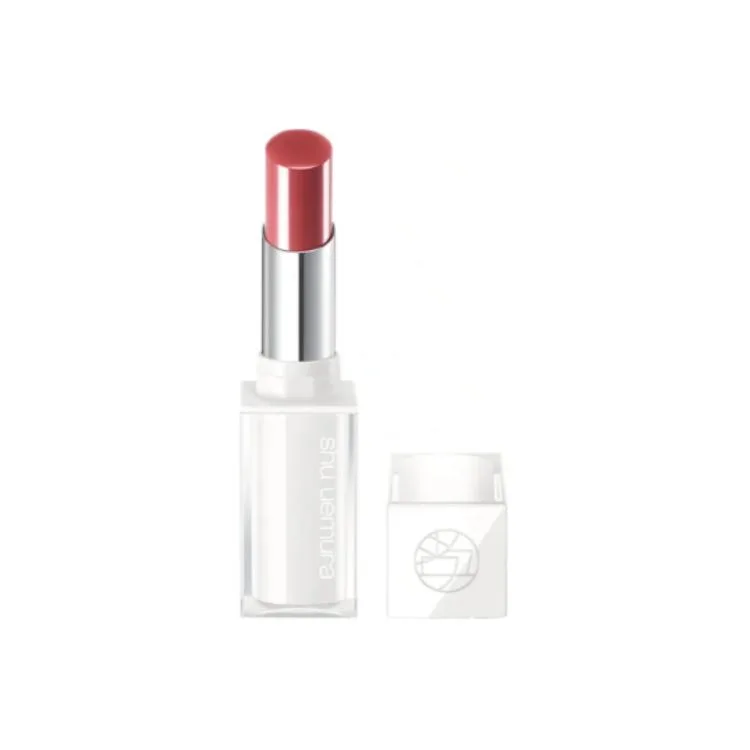Shu Uemura Увлажняющий блеск для губ с эффектом шелка и ощущением голой кожи, легко растушевывается OR583/BG923/BR793, #PK347 Pink Cotton Candy