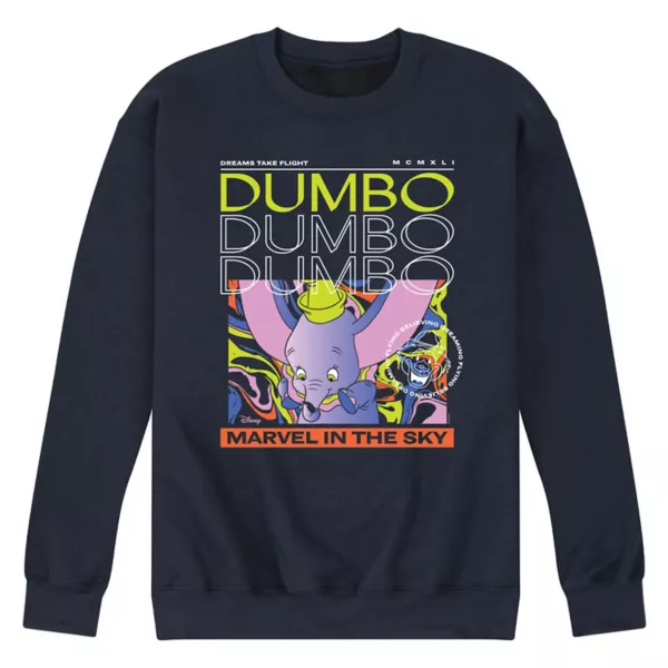 

Мужская флисовая толстовка Dumbo Disney, синий