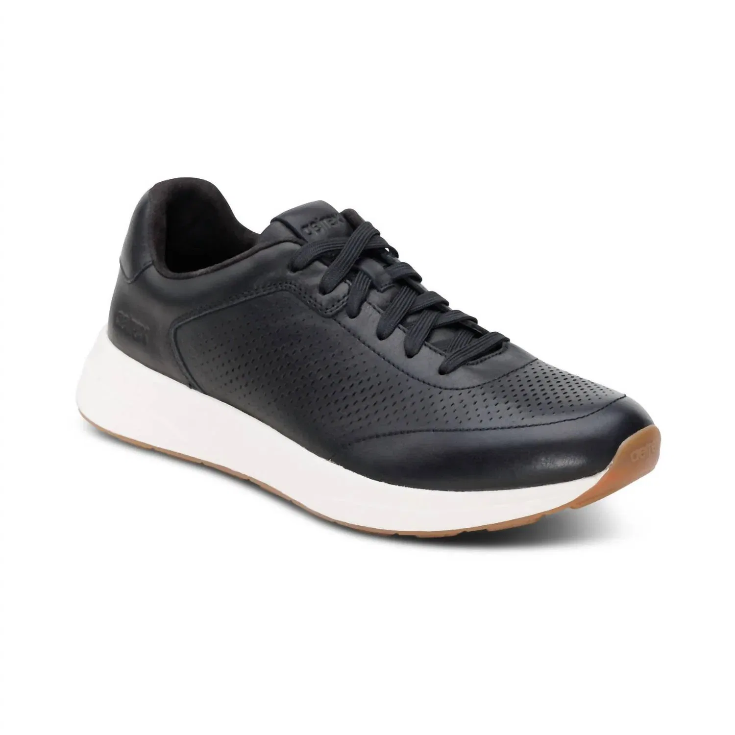 Aetrex Мужские кроссовки Drew Arch Support черного цвета — фото 3