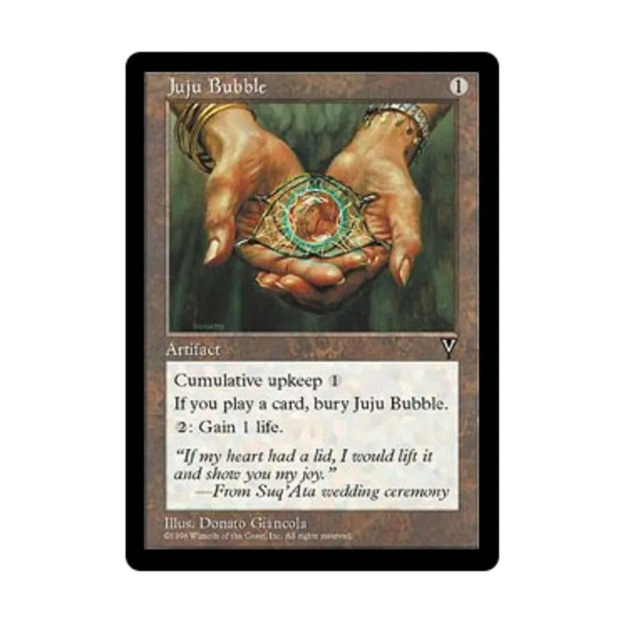 

CCG Джуджу Баббл (U), MTG - Visions