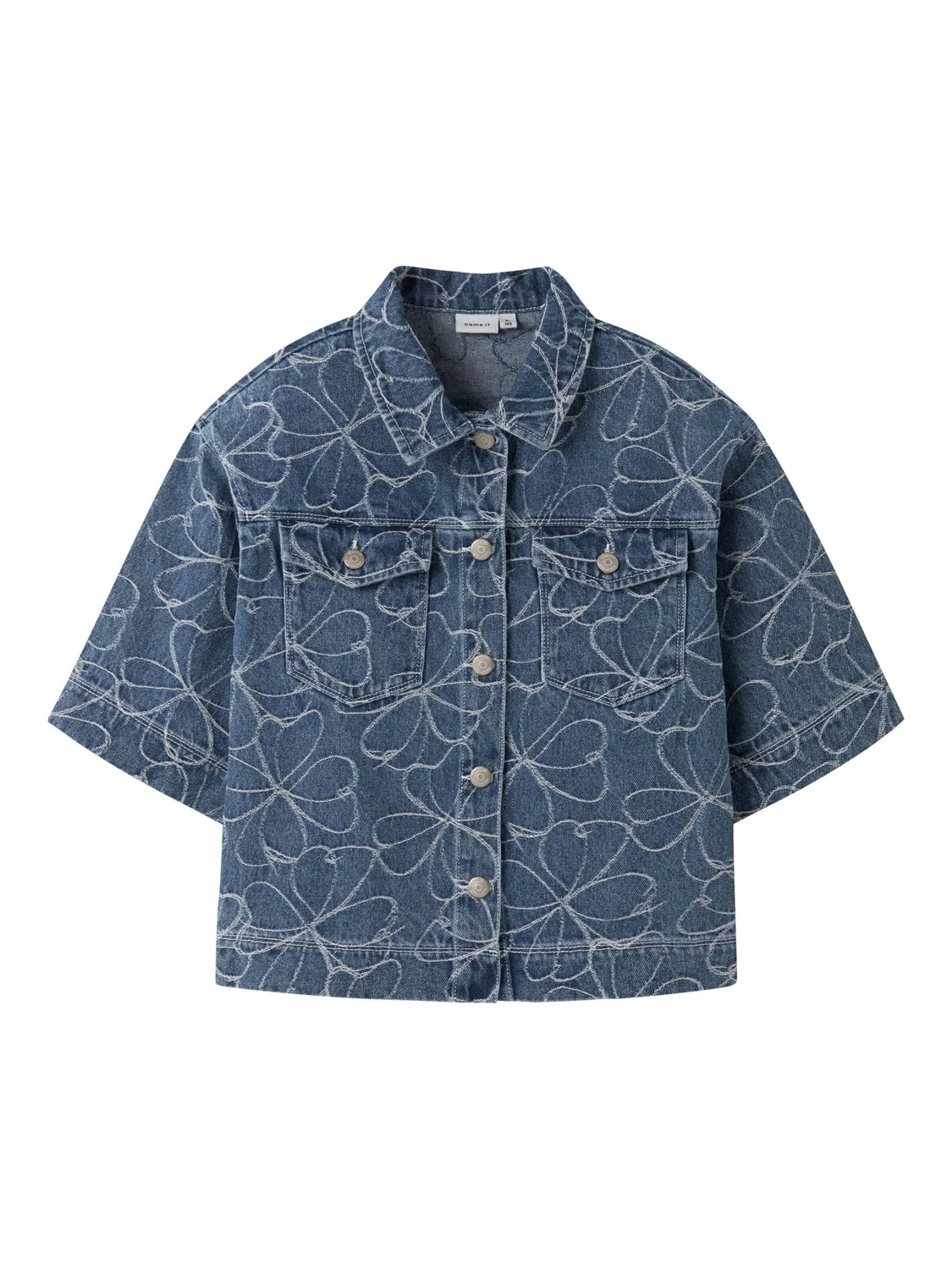 Regular fit Блузка Name It, Blue Denim
