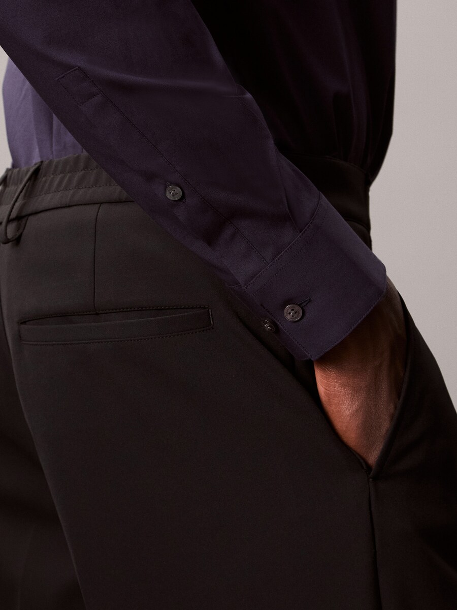 Рубашка Slim Fit на пуговицах Calvin Klein ESNTL, marine blue — фото 3