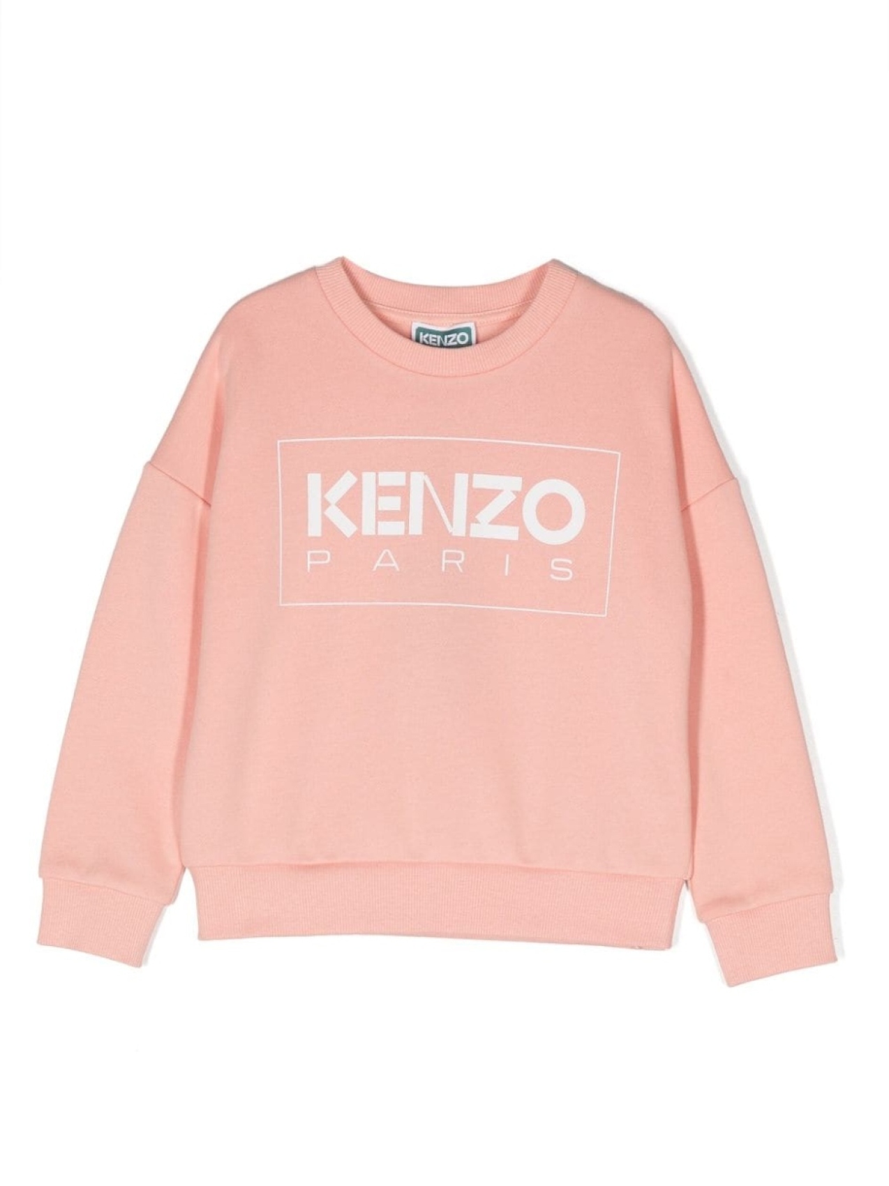 

Kenzo Kids толстовка с логотипом, розовый