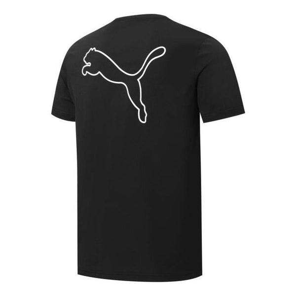

Футболка back big logo tee 'black' Puma, черный