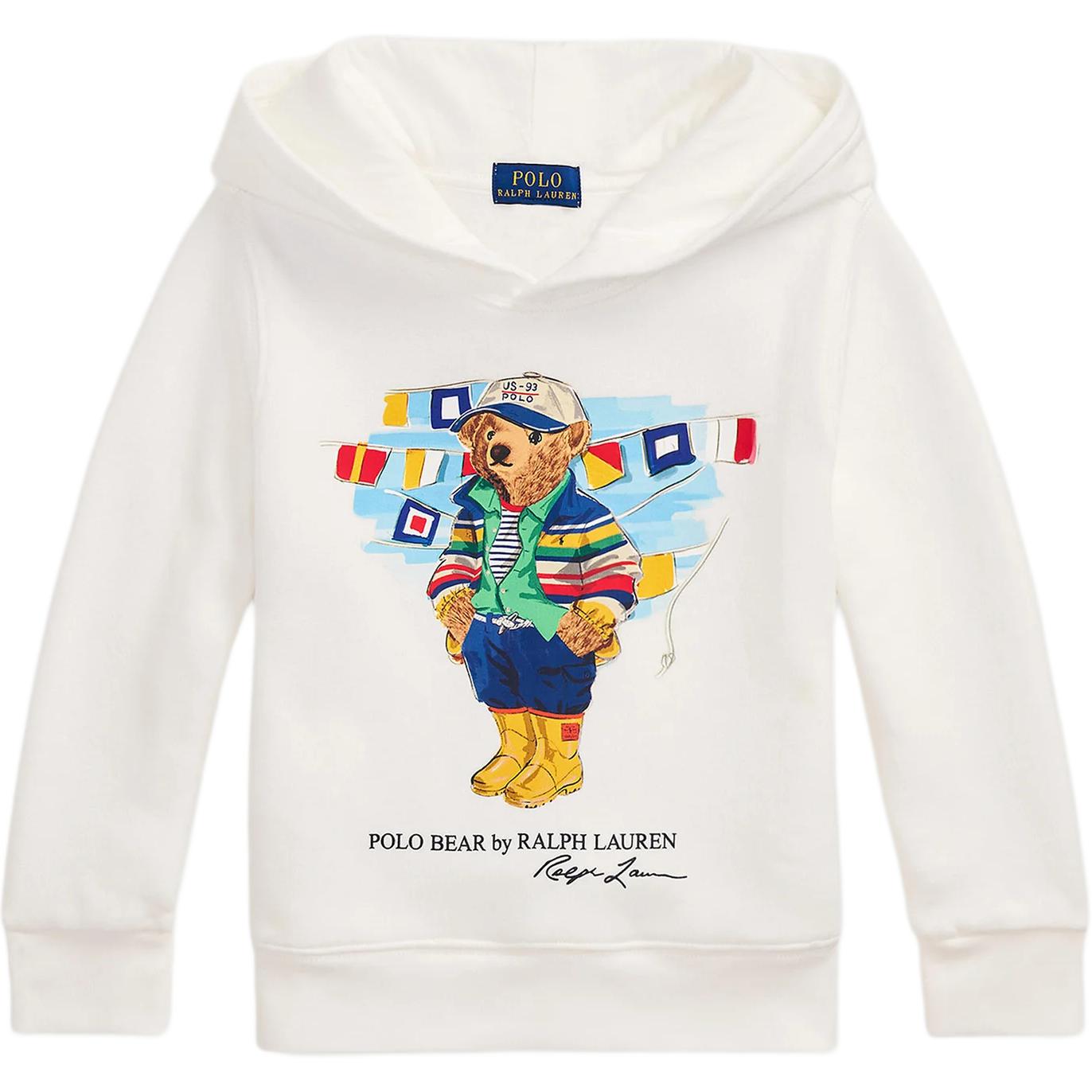 Polo Ralph Lauren Белая детская толстовка Kids' — фото 2