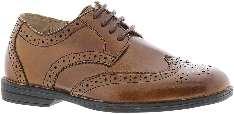 Детские оксфорды Florsheim Reveal с крыльями - для младших и старших детей, Cognac — фото 2