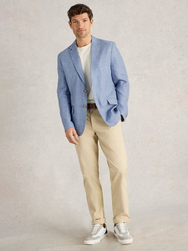 

Льняной блейзер White Stuff, Mid Blue