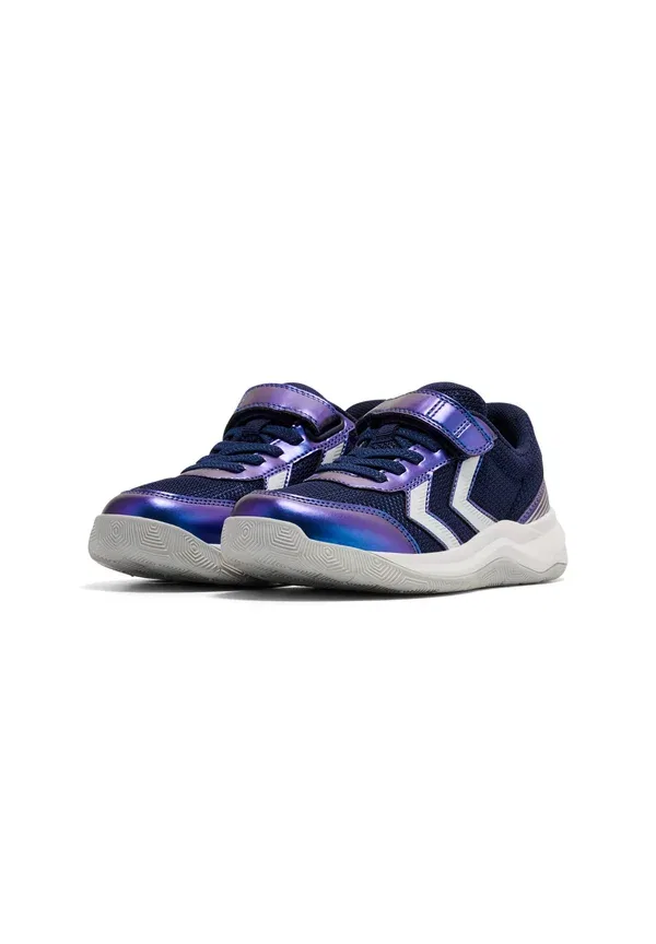 Кроссовки Hummel Multiplay flex vc 2.0 jr trainers, белый мультиколор — фото 2