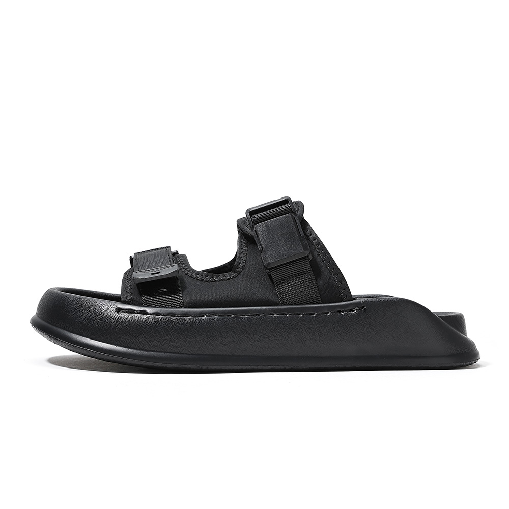 

Wolves • Family QUNLANGSHIJIA Устойчивые к запаху и истиранию слайдеры Men's Black