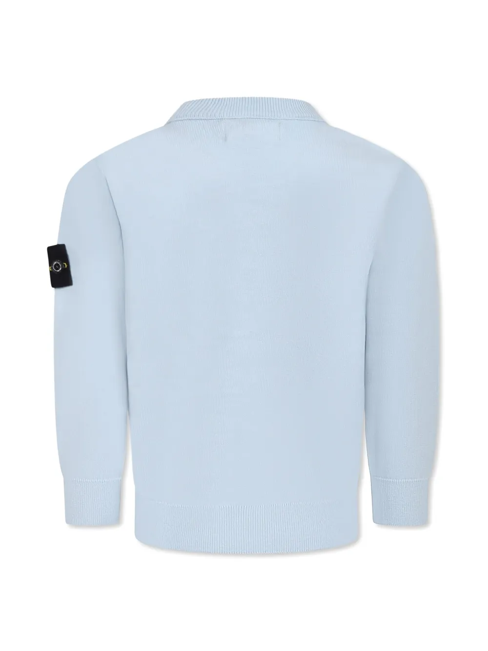 Толстовка из органического хлопка Stone Island Junior, синий — фото 2