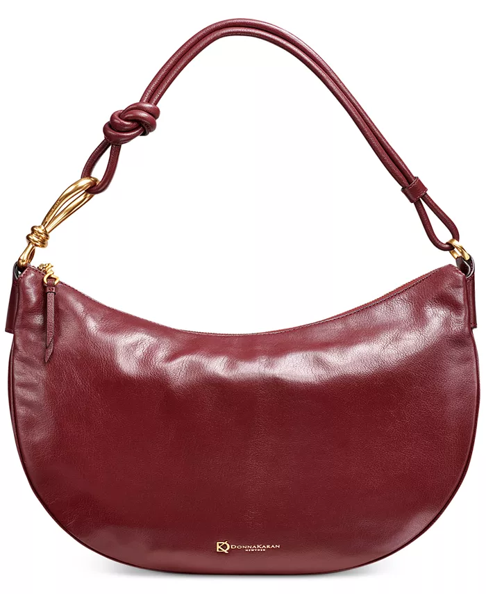 

Сумка Roslyn Love Knot Shoulder Donna Karan New York, красный