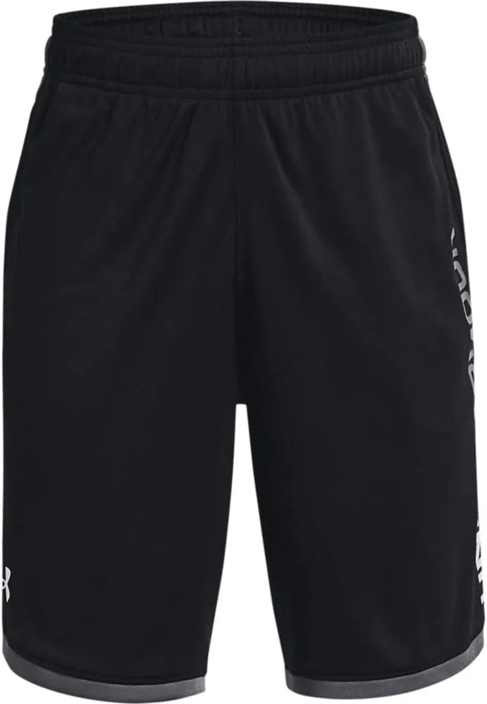 Детские шорты Under Armour Stunt 3.0, Black (001)/White