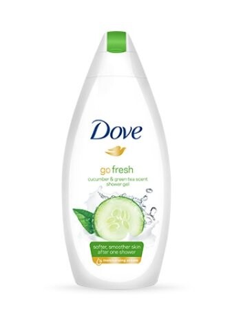 

Гель для душа Dove, Go Fresh, с ароматом огурца и зеленого чая, 250 мл