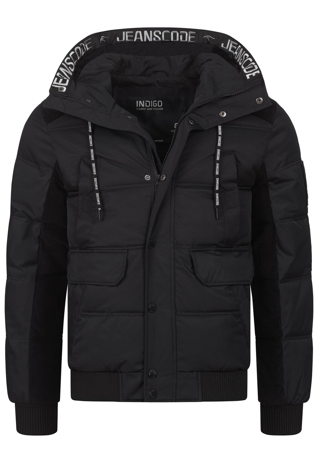 

Зимняя куртка INJAKOBE INDICODE JEANS, черный