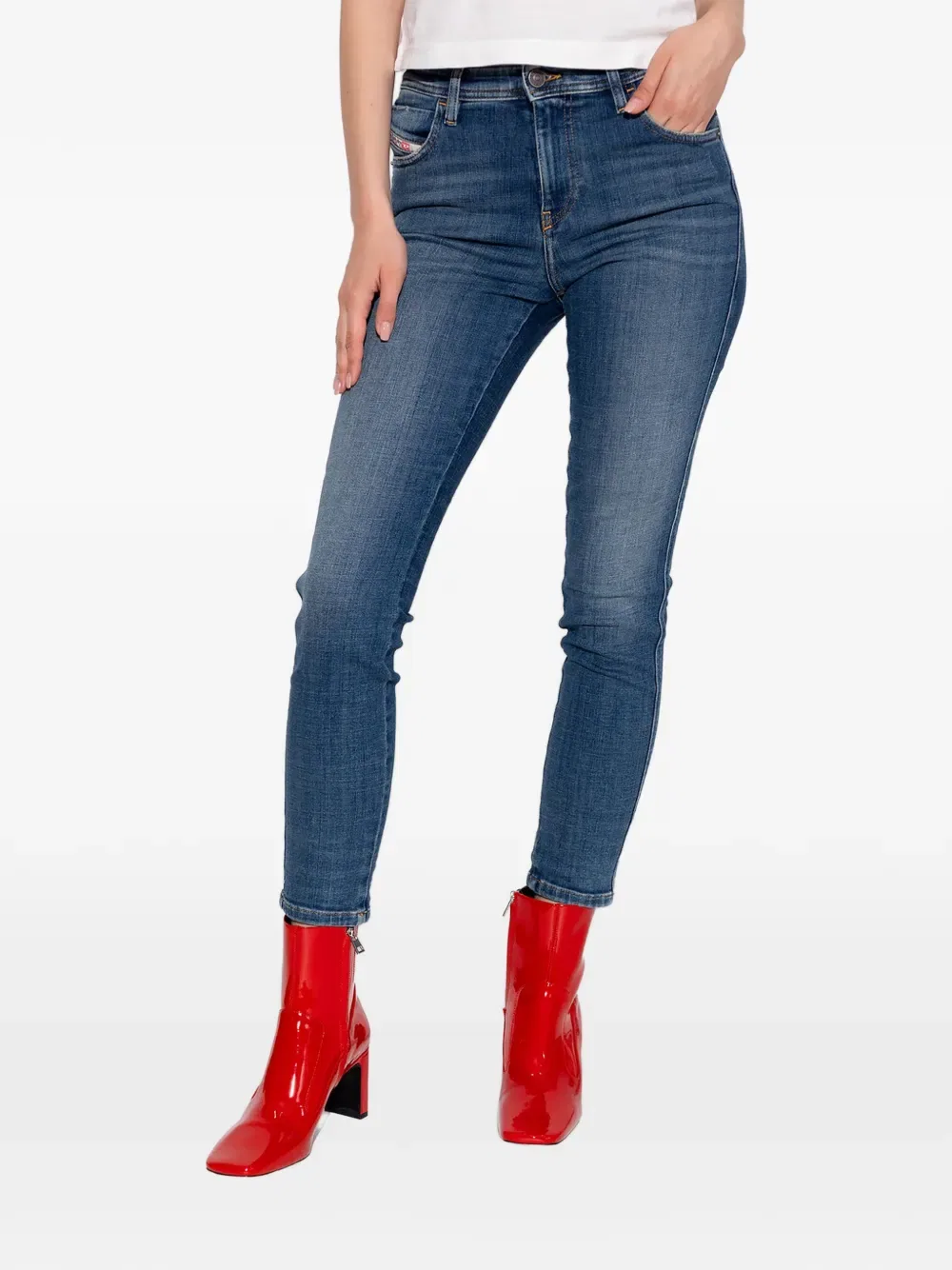 Джинсы Babhila Slim-fit 2015 года Diesel, синий — фото 3