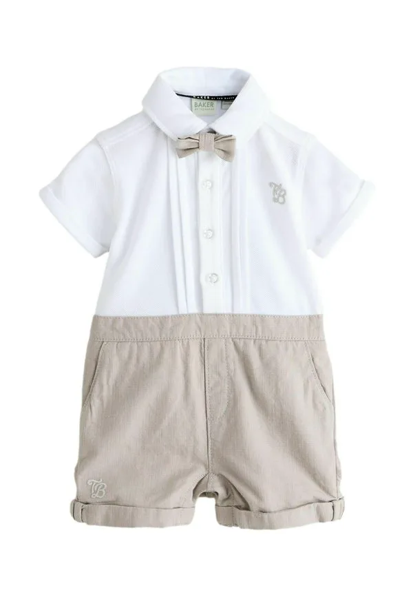 Классический крой, элегантный комбинезон Baker By Ted Baker, Stone