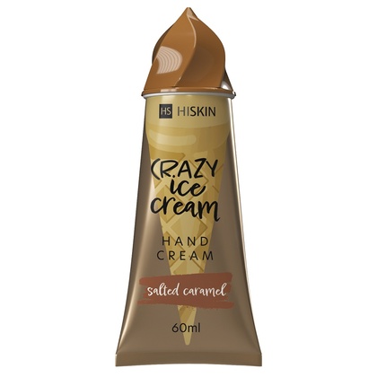 

Крем для рук Crazy Ice Cream с соленой карамелью 60 мл Hiskin