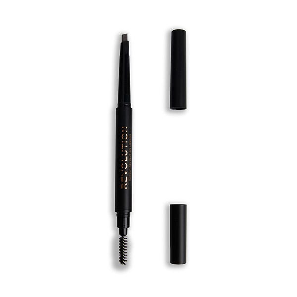 

Двусторонний карандаш для бровей REVOLUTION Duo Brow Definer, Medium brown