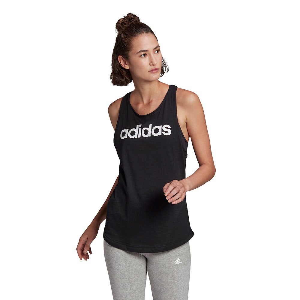 

Футболка без рукавов adidas Essentials Loose Logo, черный