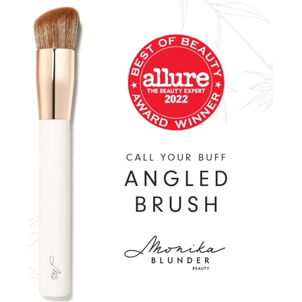 Кисть Call Your Buff Angled Brush, синтетическая, индивидуальной формы Monika Blunder Beauty — фото 2