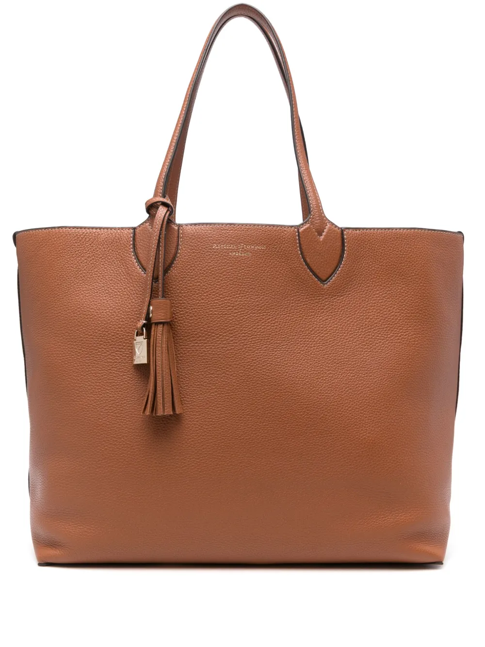 

Сумка-тоут Hudson Tote Aspinal Of London, коричневый