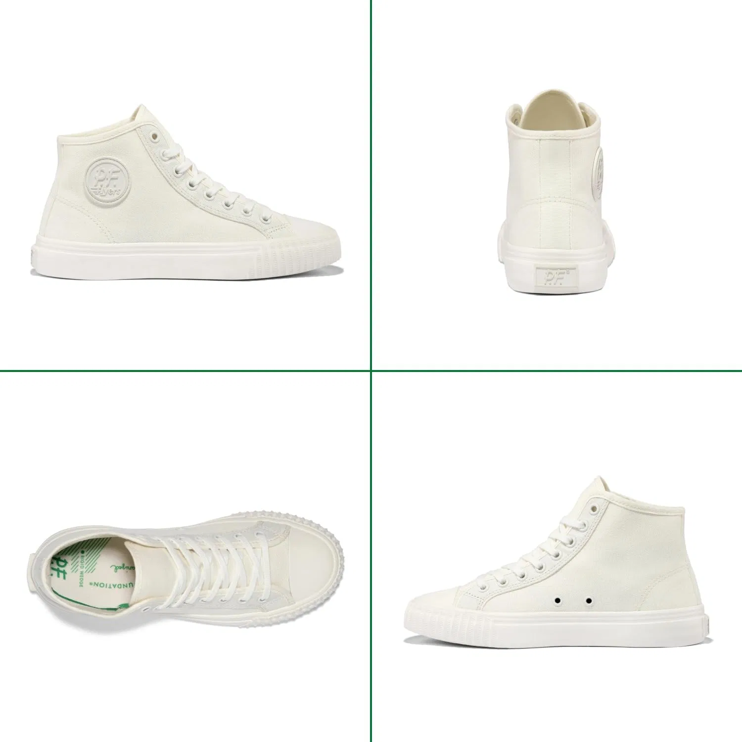Кроссовки PF Flyers Men's Center Hi Center Hi, Sea Salt — фото 3