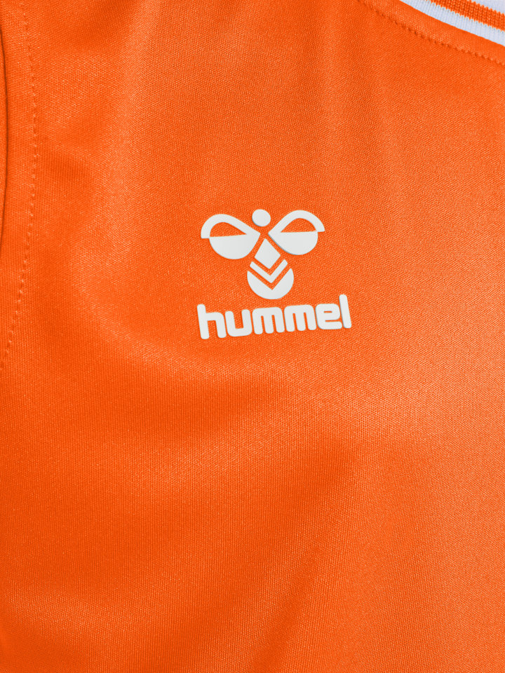 Hummel Детская футболка Playful Ss ярко-оранжевого цвета — фото 3