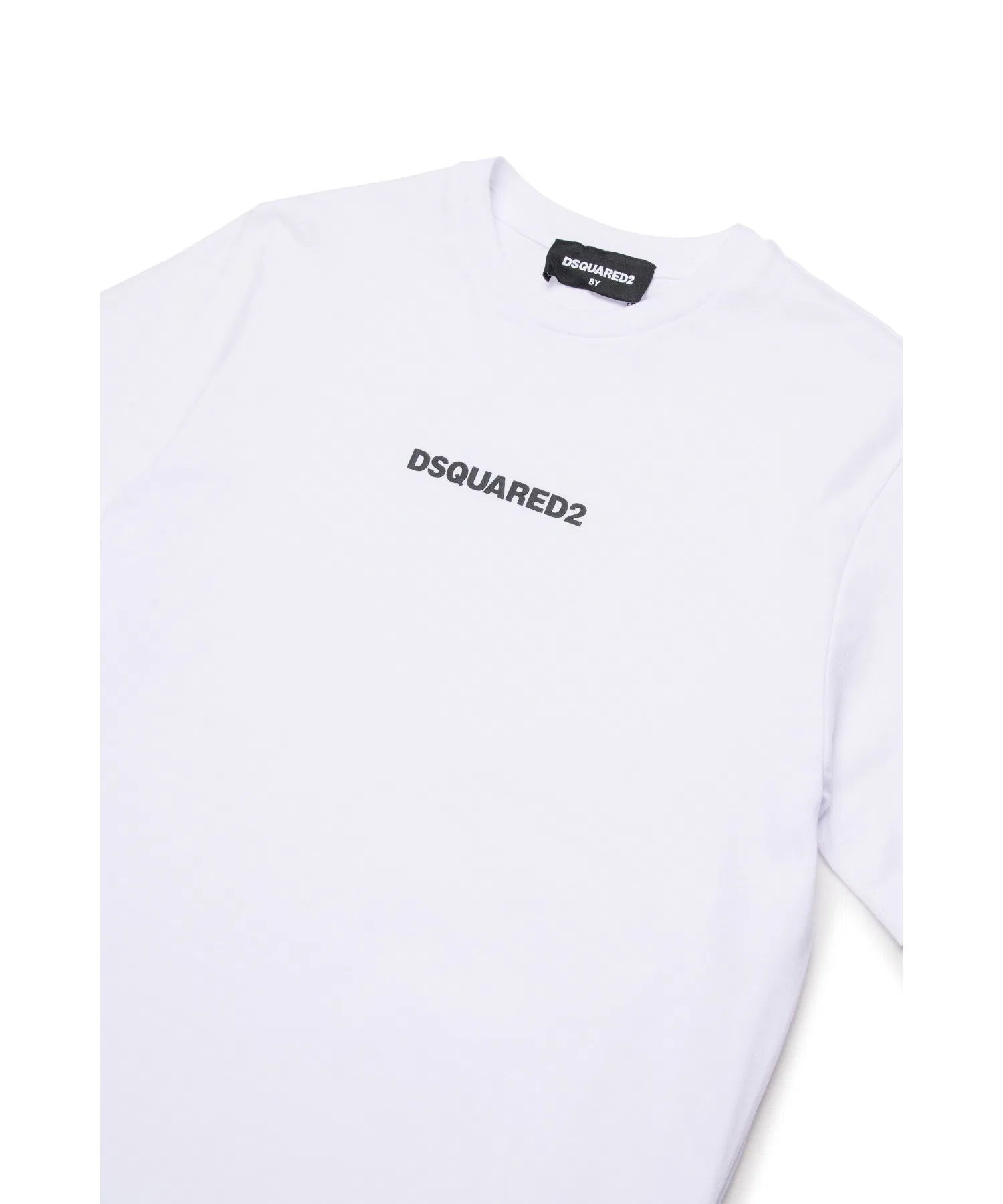 Детская футболка DSQUARED2 с логотипом чёрного цвета — фото 3