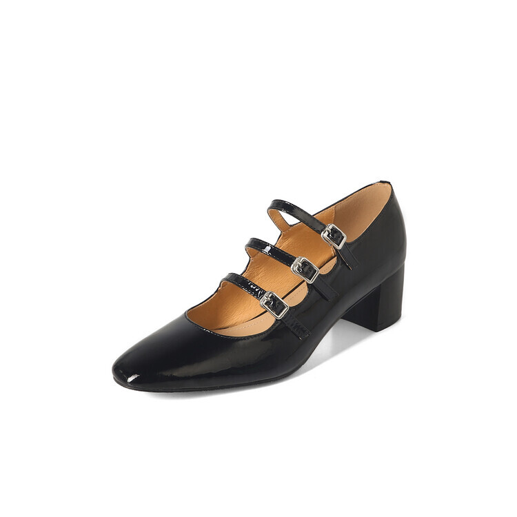 

Туфли Мэри Джейн женские Quicheshoes, красный