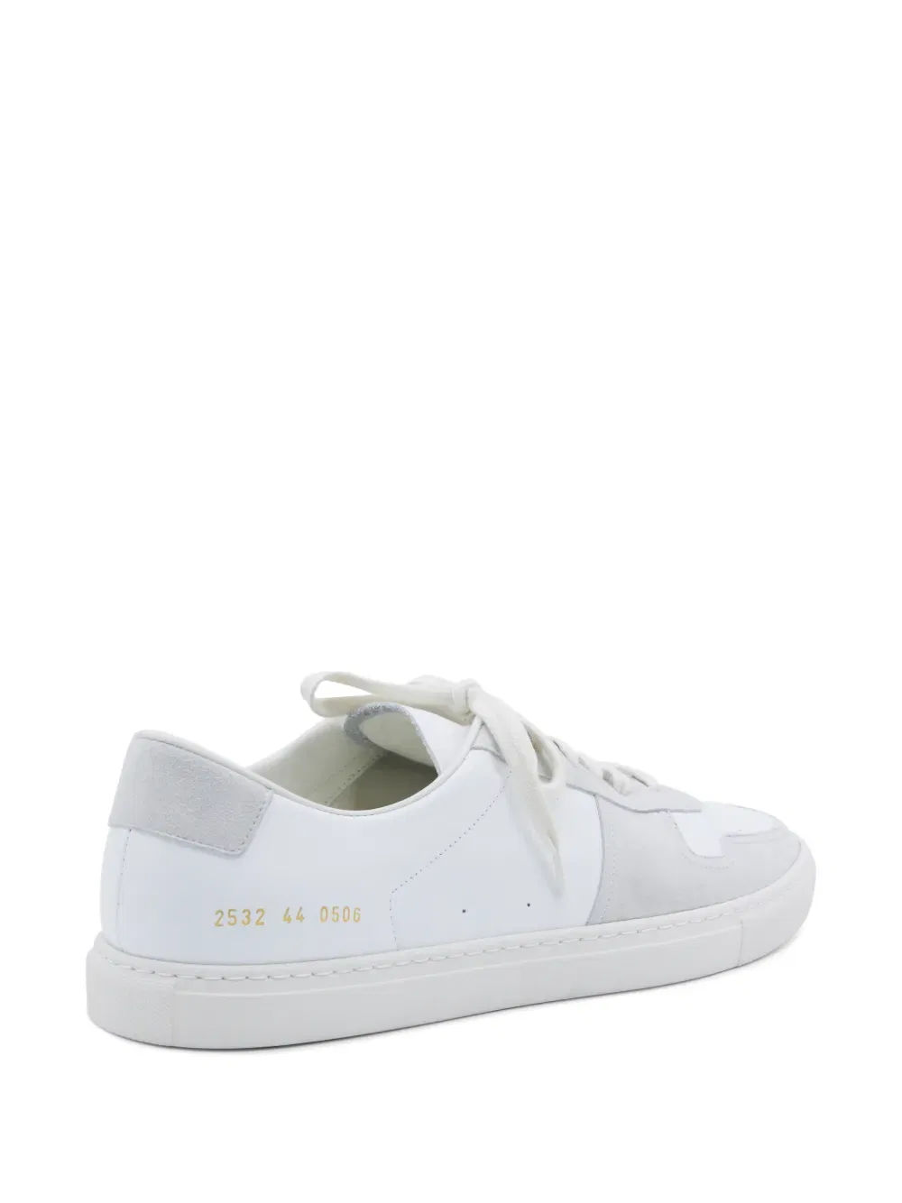Кожаные кроссовки с вставками Common Projects, белый — фото 3