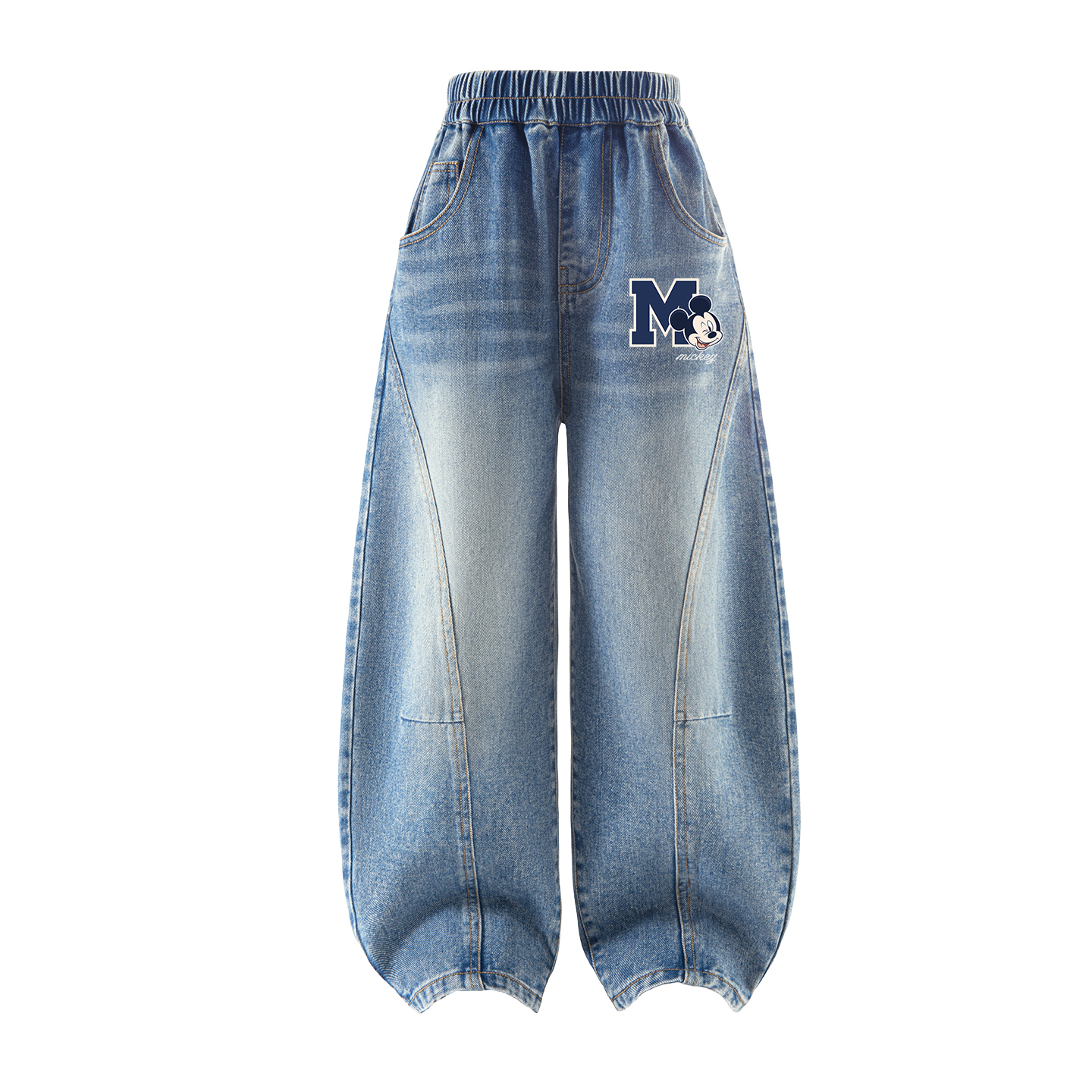 Детские джинсы Moderate Disney, dianbing star k denim светло синий