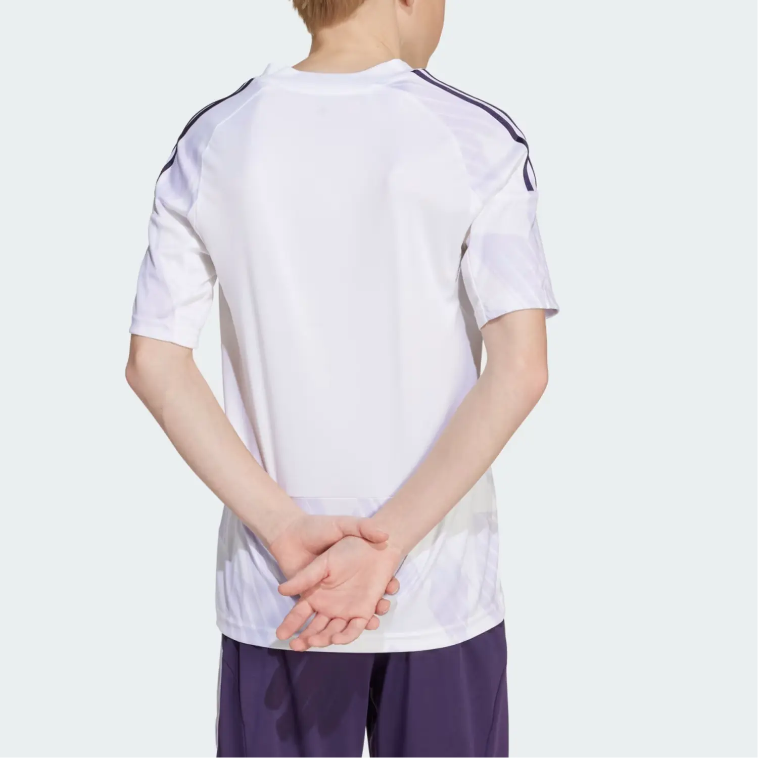Футболка Manchester United 25/26 Away для детей Adidas, белый — фото 4