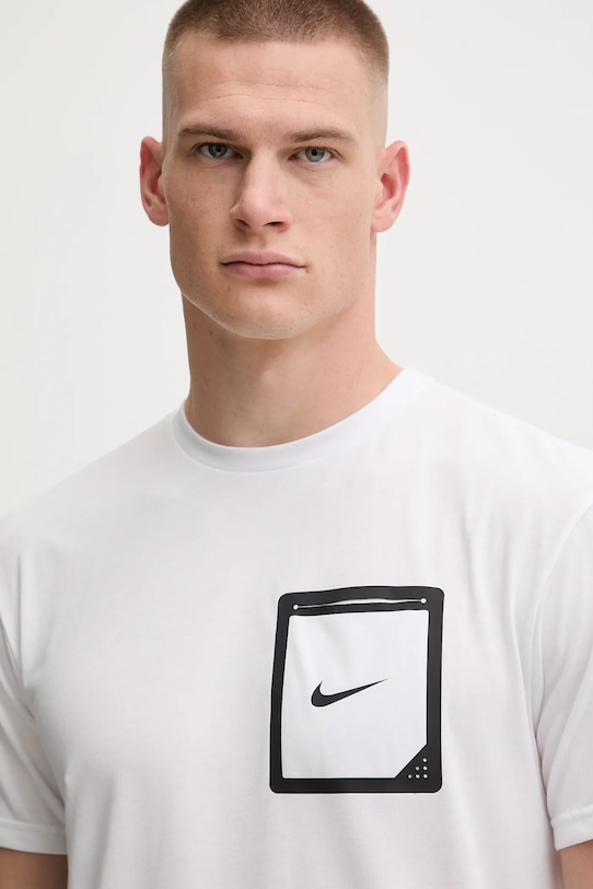Футболка для купания Nike, белый — фото 3