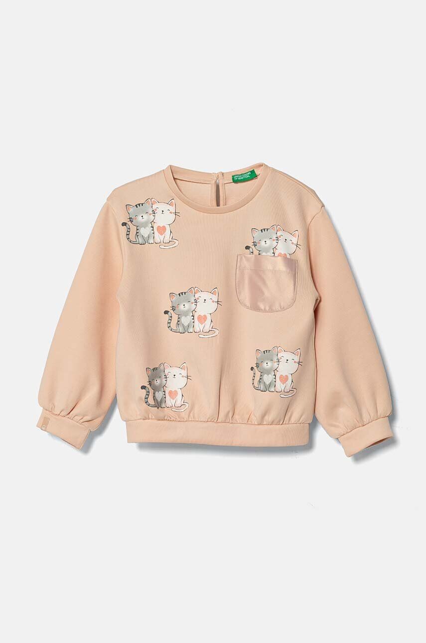 

Детская толстовка United Colors of Benetton, бежевый