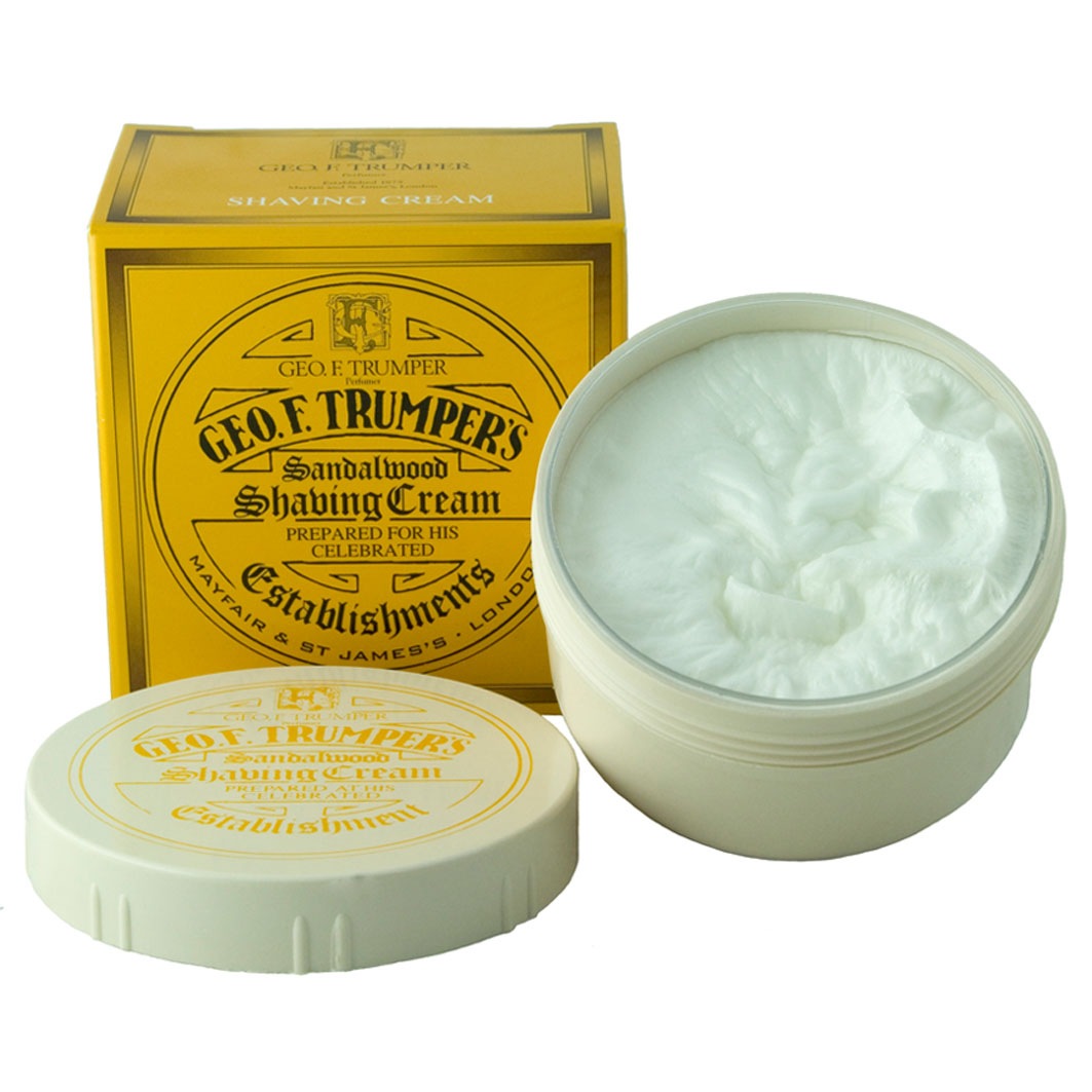 

Крем для бритья sandalwood soft shaving cream bowl Geo F Trumper, вес 80 гр.