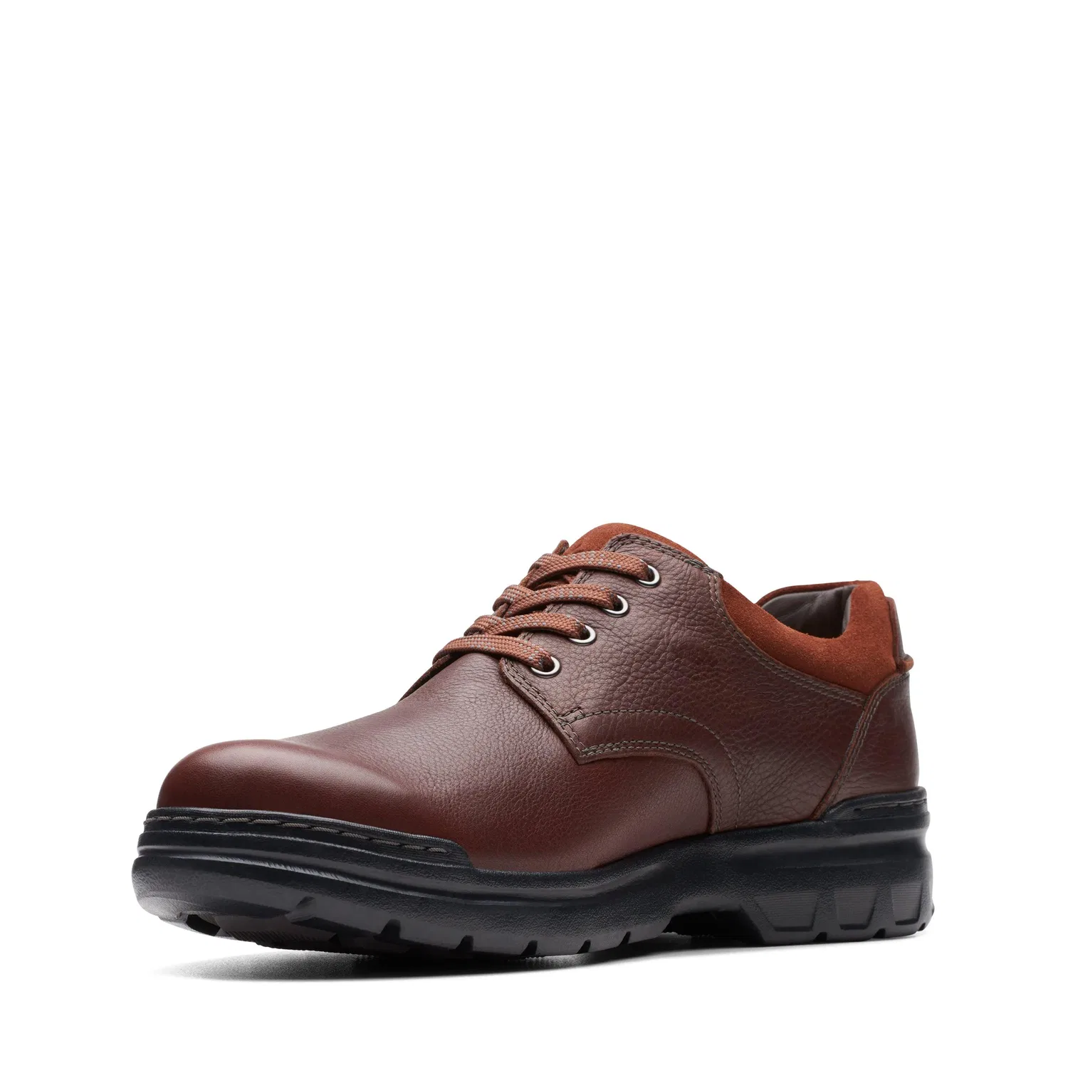 Дерби мужские Rockie Walk GORE-TEX Clarks, коричневый — фото 4