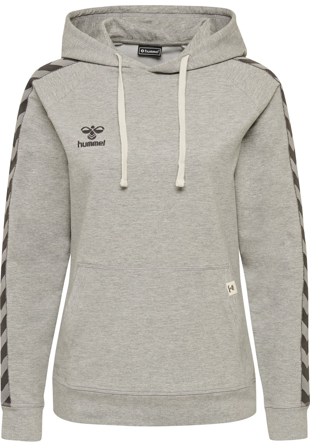

Толстовка с капюшоном Hummel, пятнистый серый