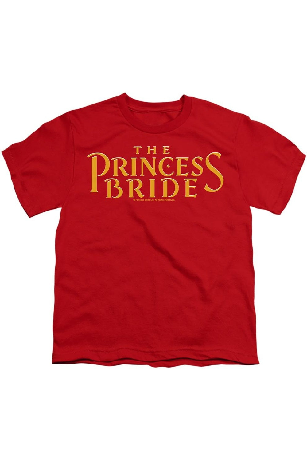 

Футболка с принтом "Принцесса-невеста" для детей Gildan, красный