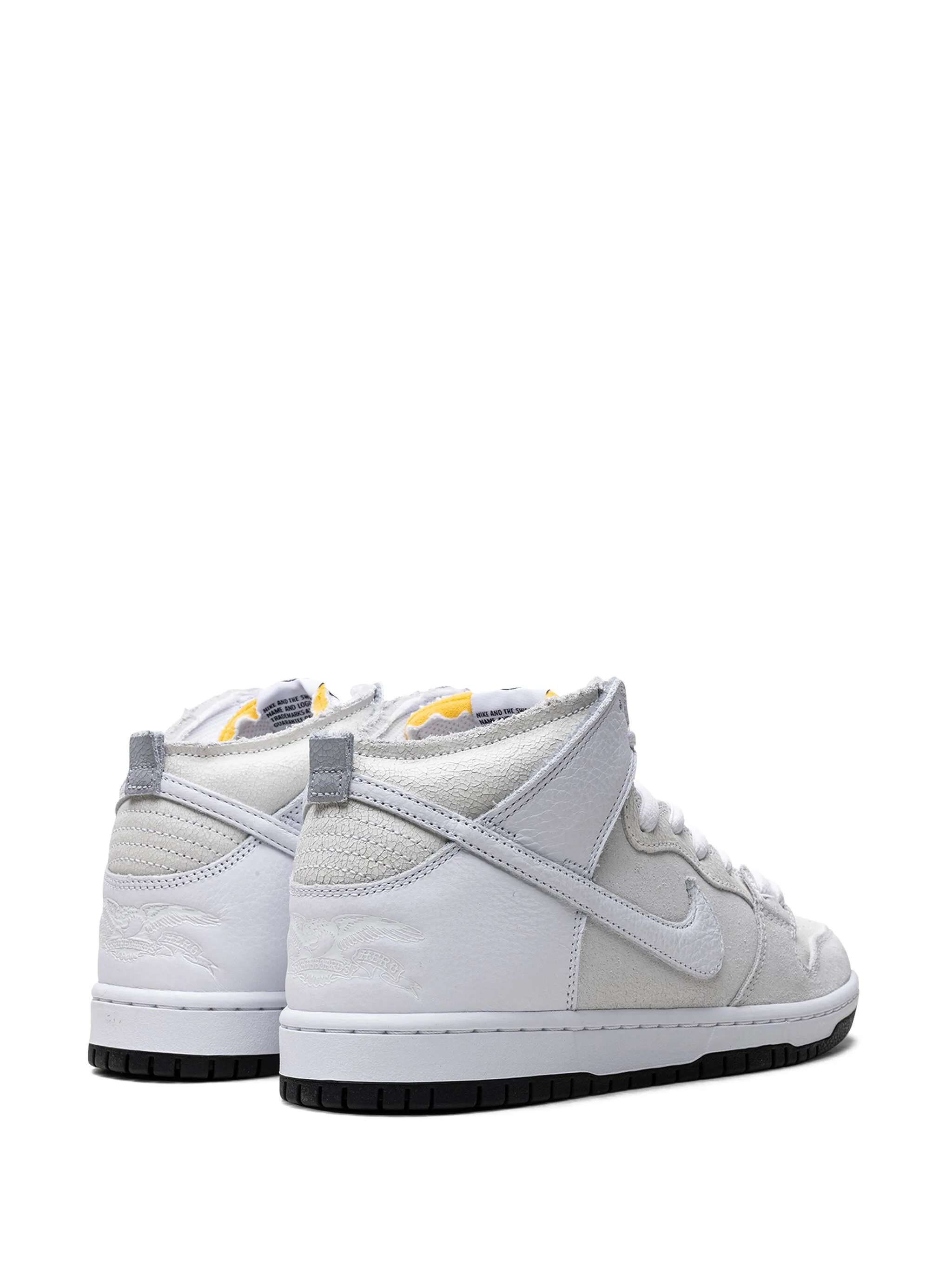 Кроссовки Dunk High SB из коллаборации с Antihero Nike, белый — фото 3