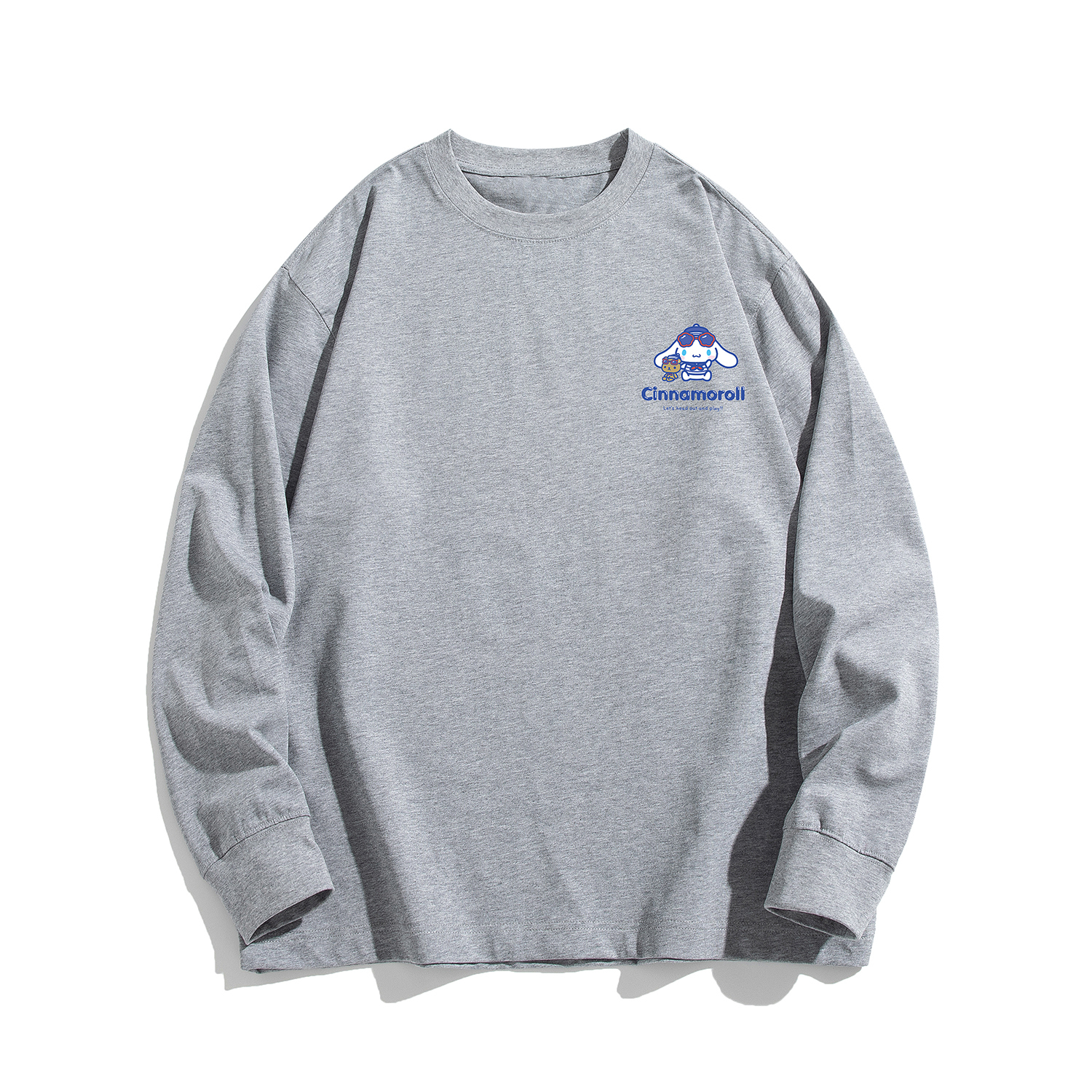 

Футболка Unisex CINNAMOROLL Yugui Dog Sanrio, серый