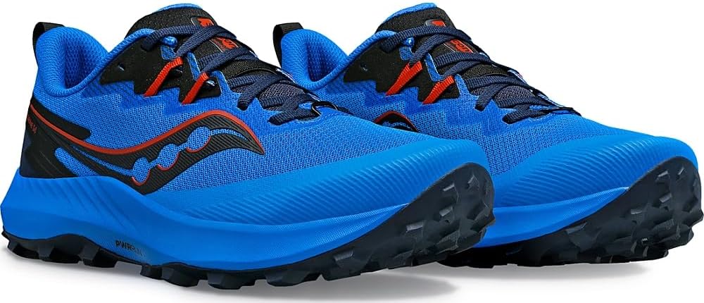 Мужские кроссовки для трейлового бега Saucony Peregrine 14, черный — фото 3