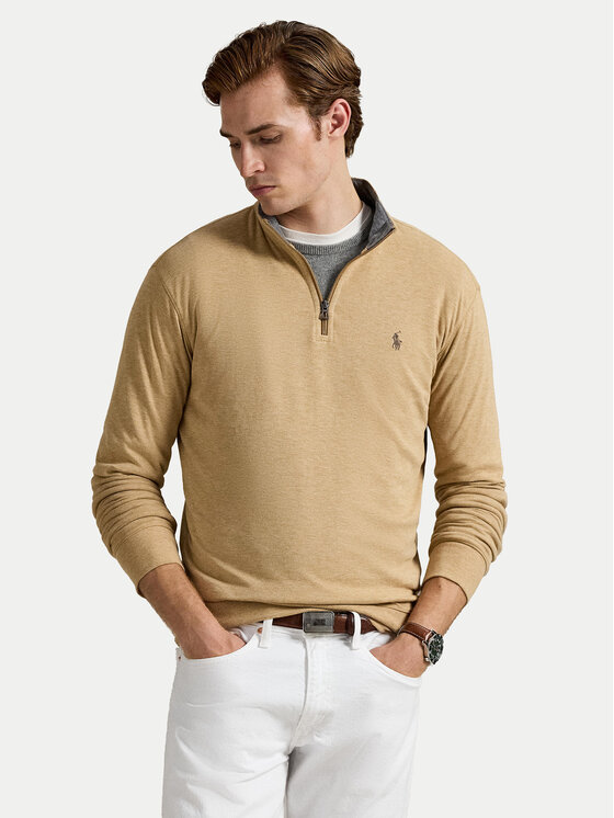 

Свитшот regular fit 710812963063 Polo Ralph Lauren, бежевый