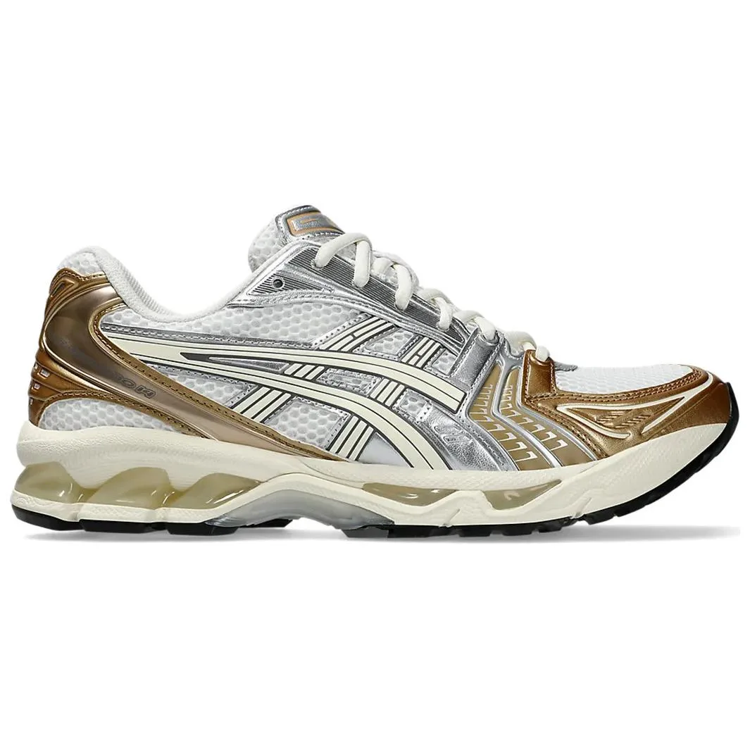 GEL Kayano 14 Olympic Medals ASICS, золото серебро белый — фото 3