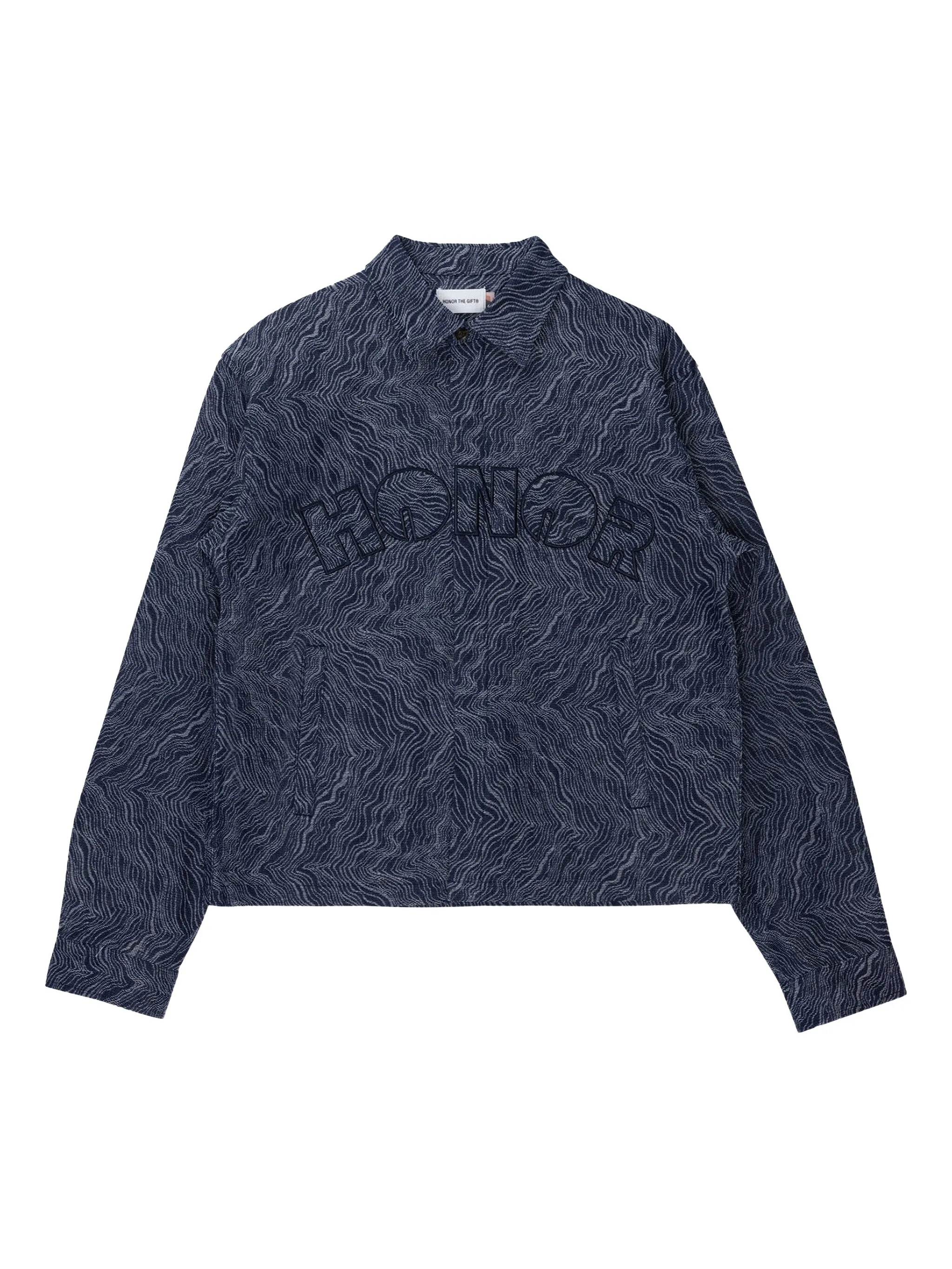 

Рубашка Cover с вышивкой Honor The Gift, синий