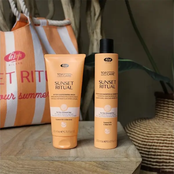 Шампунь для волос после пребывания на солнце, 250 мл Lisap Milano Sunset ritual — фото 2