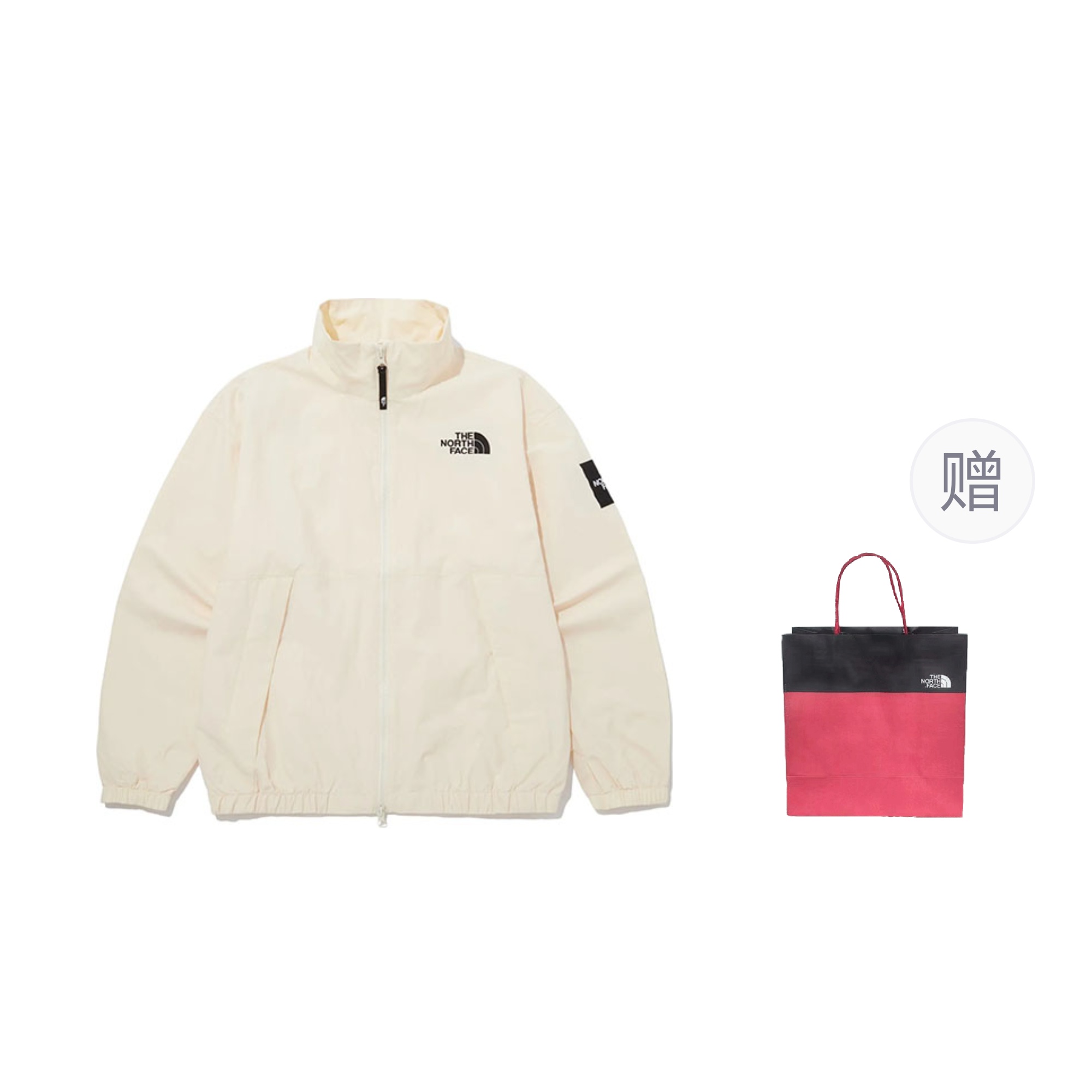 

Куртка унисекс Off-white + подарочный пакет The North Face