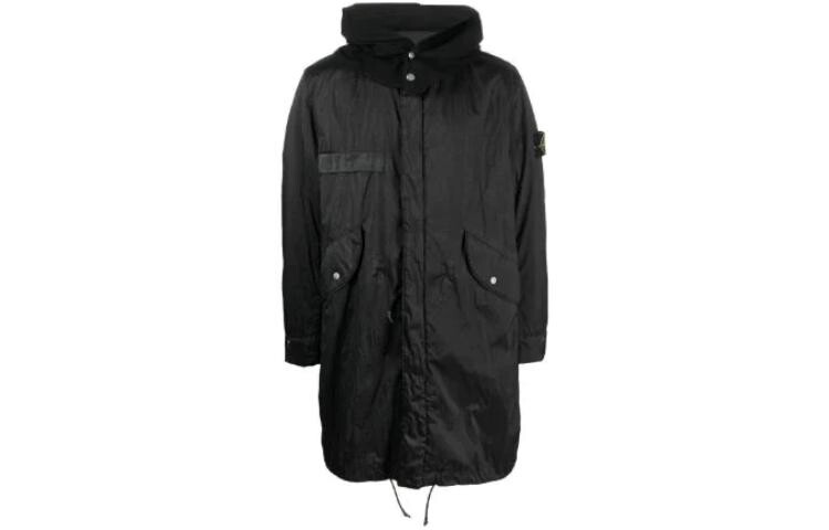 

Куртка мужская Stone Island удлиненная, черный