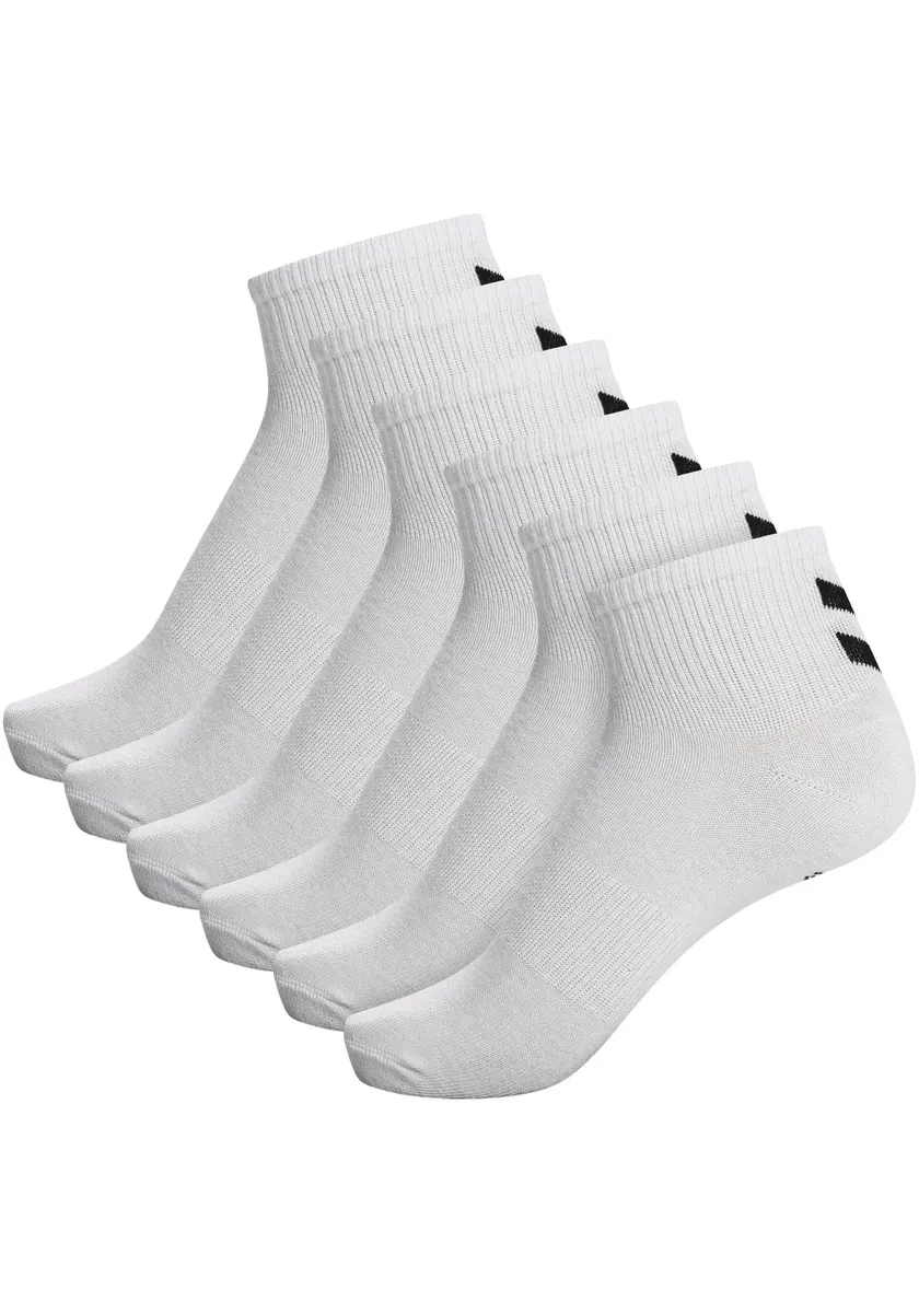 

Спортивные носки hummel "HMLCHEVRON 6-PACK MID CUT SOCKS" (6 пар), белый