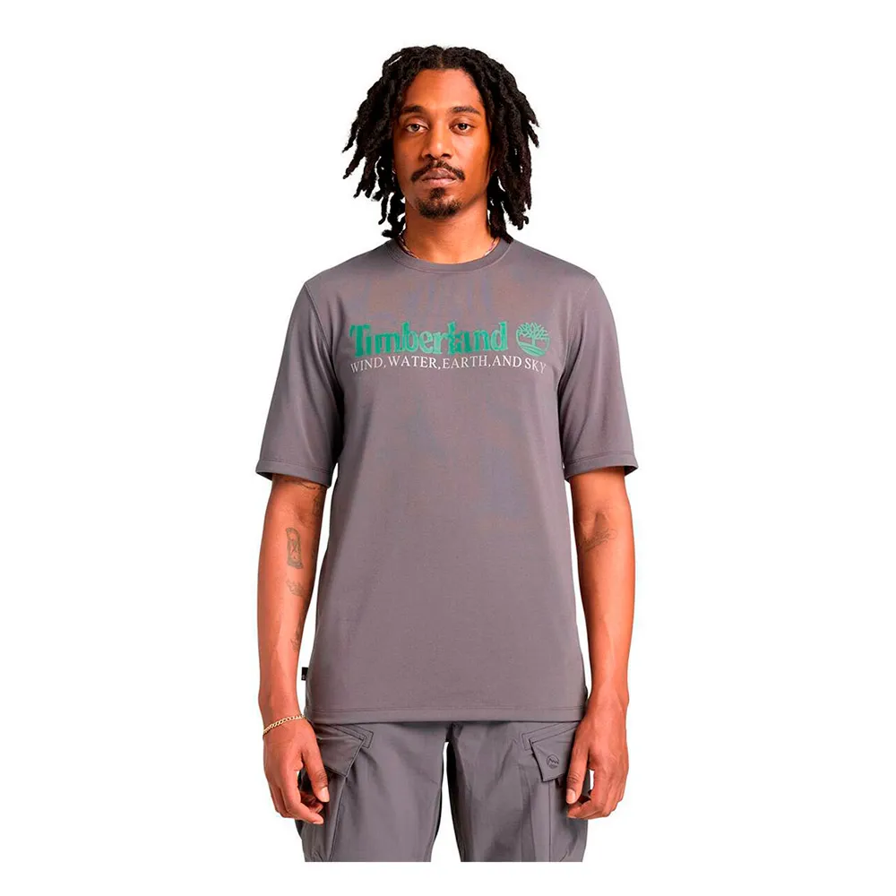 

Футболка с коротким рукавом Timberland с логотипом UV-Protection, фиолетовый
