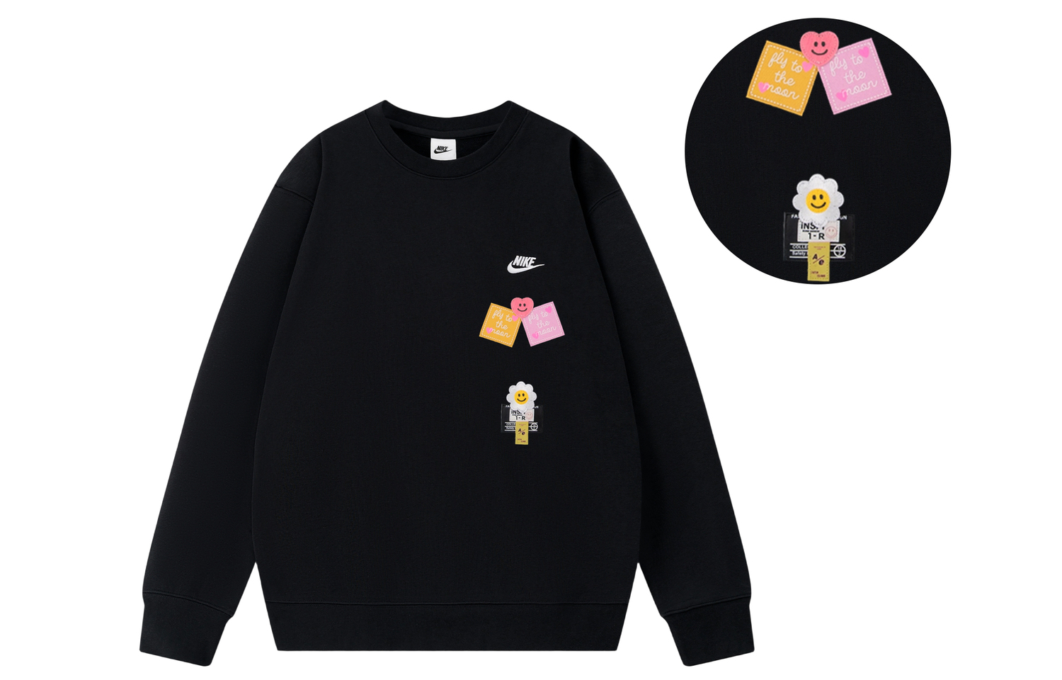 

Nike Свитшот унисекс черный